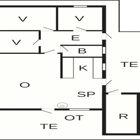 Feriehus 7 Person In